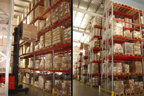 800-position warehouse