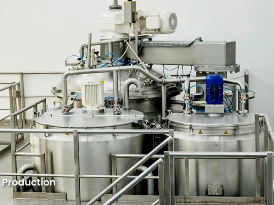 Production area at Just International Latam